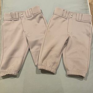 Youth baseball pants
